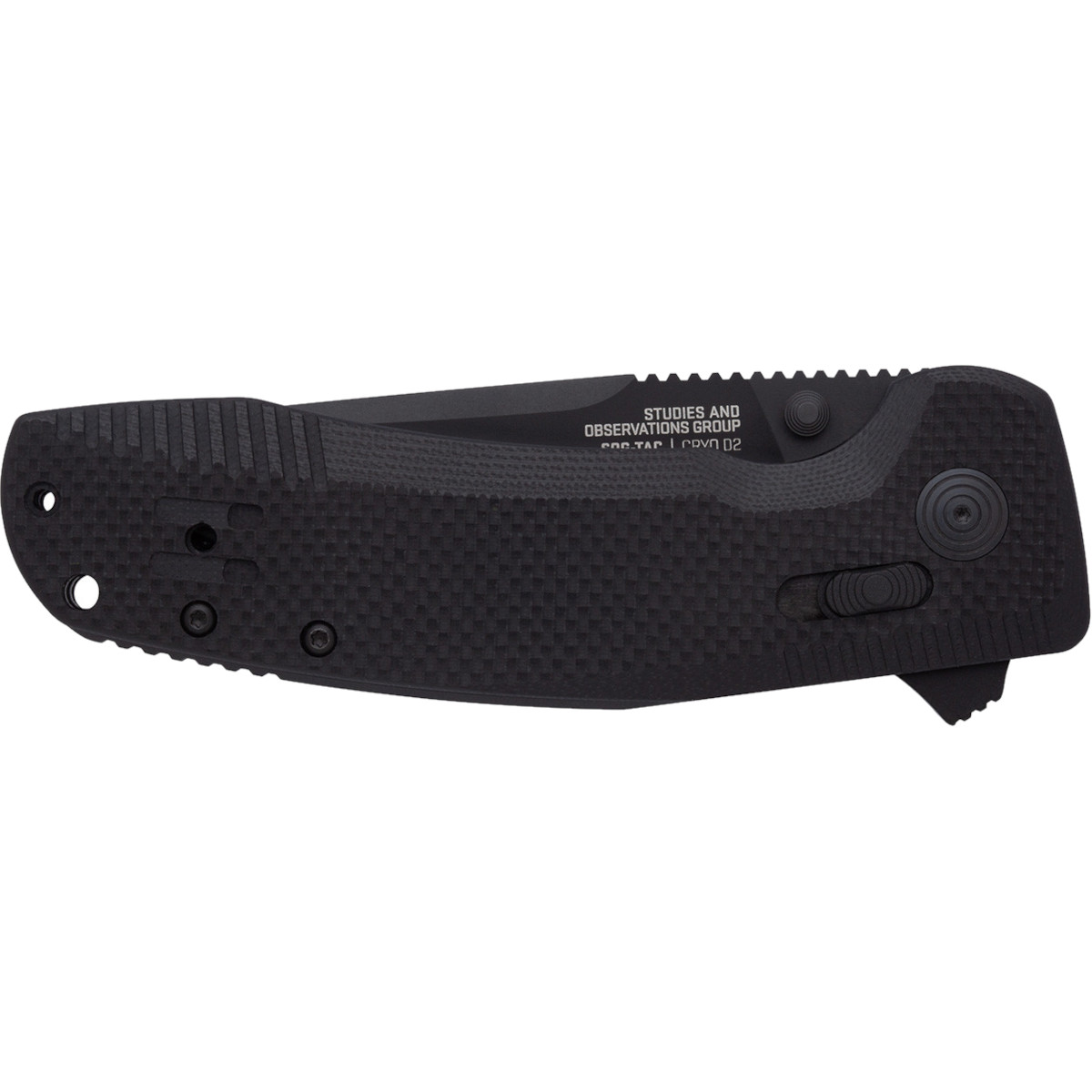 Складаний ніж SOG SOG-Tac XR Partially Serrated Black (12-38-03-41)
