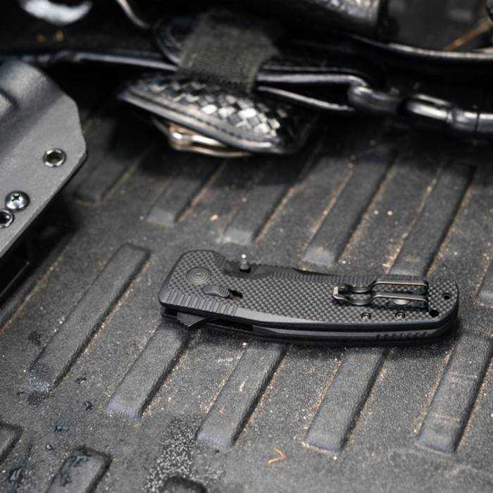 Складаний ніж SOG SOG-Tac XR Partially Serrated Black (12-38-03-41)