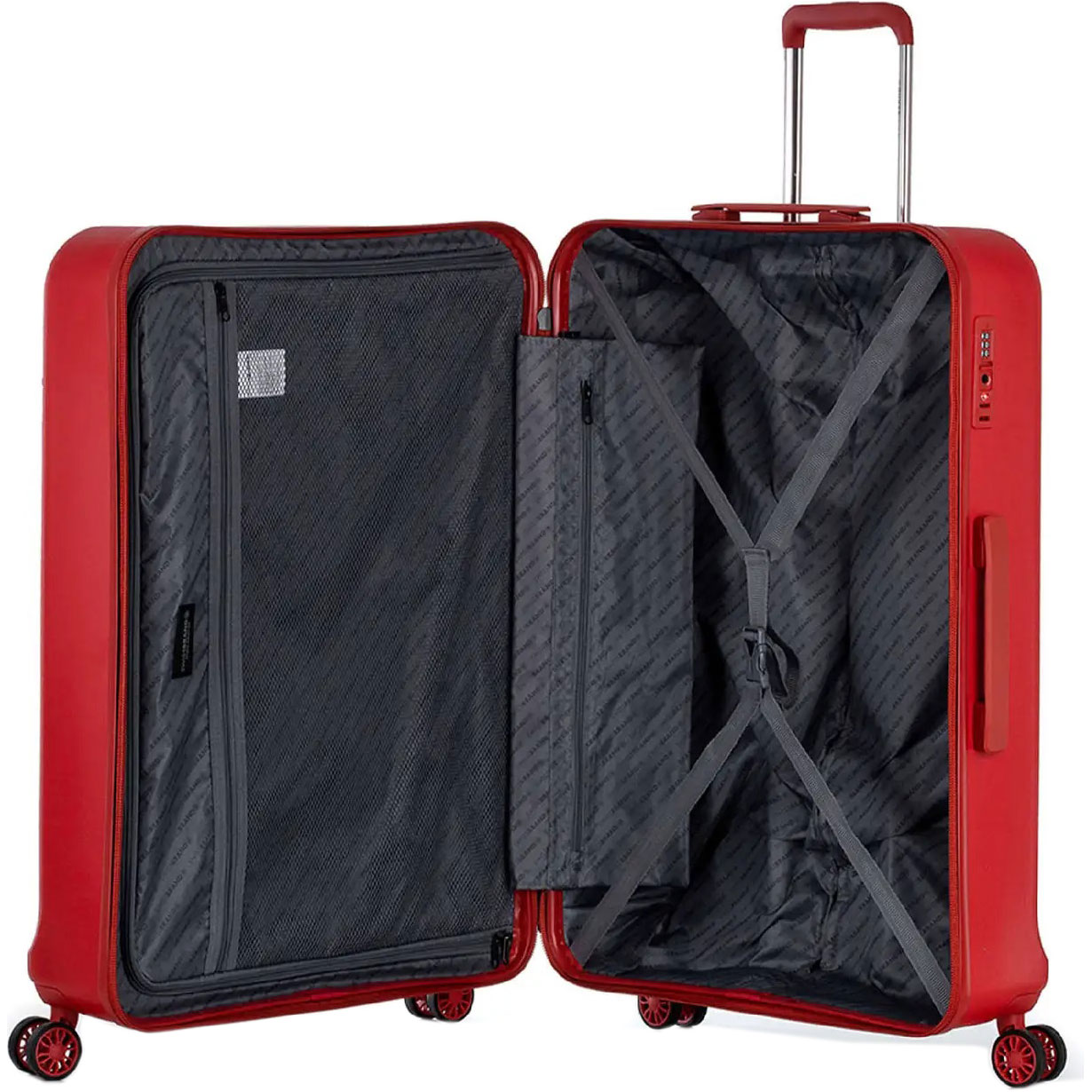 Валіза SWISSBRAND London S Red 42л