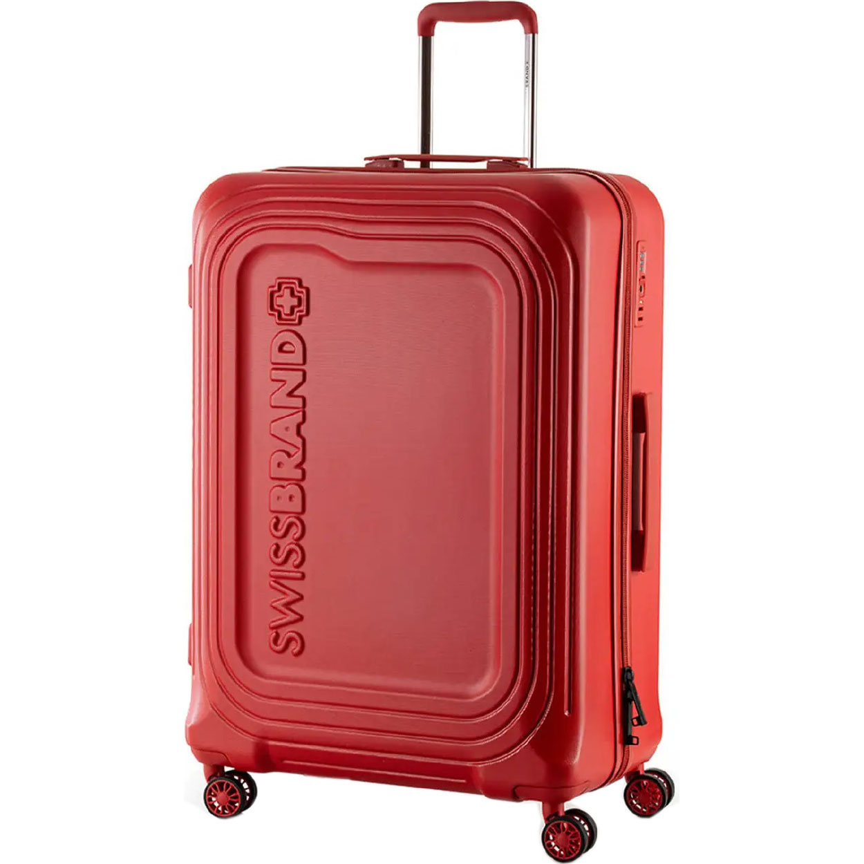 Чемодан SWISSBRAND London L Red 112л