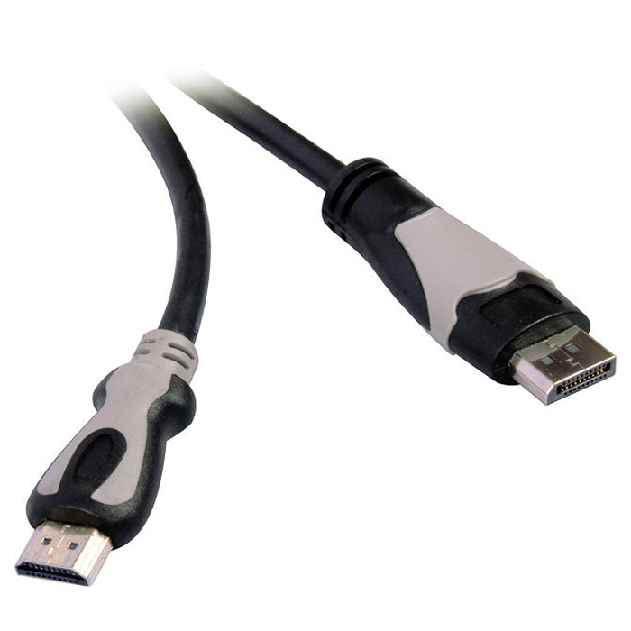 Кабель VIEWCON DisplayPort - HDMI 1.8м Black (VD119-1.8)