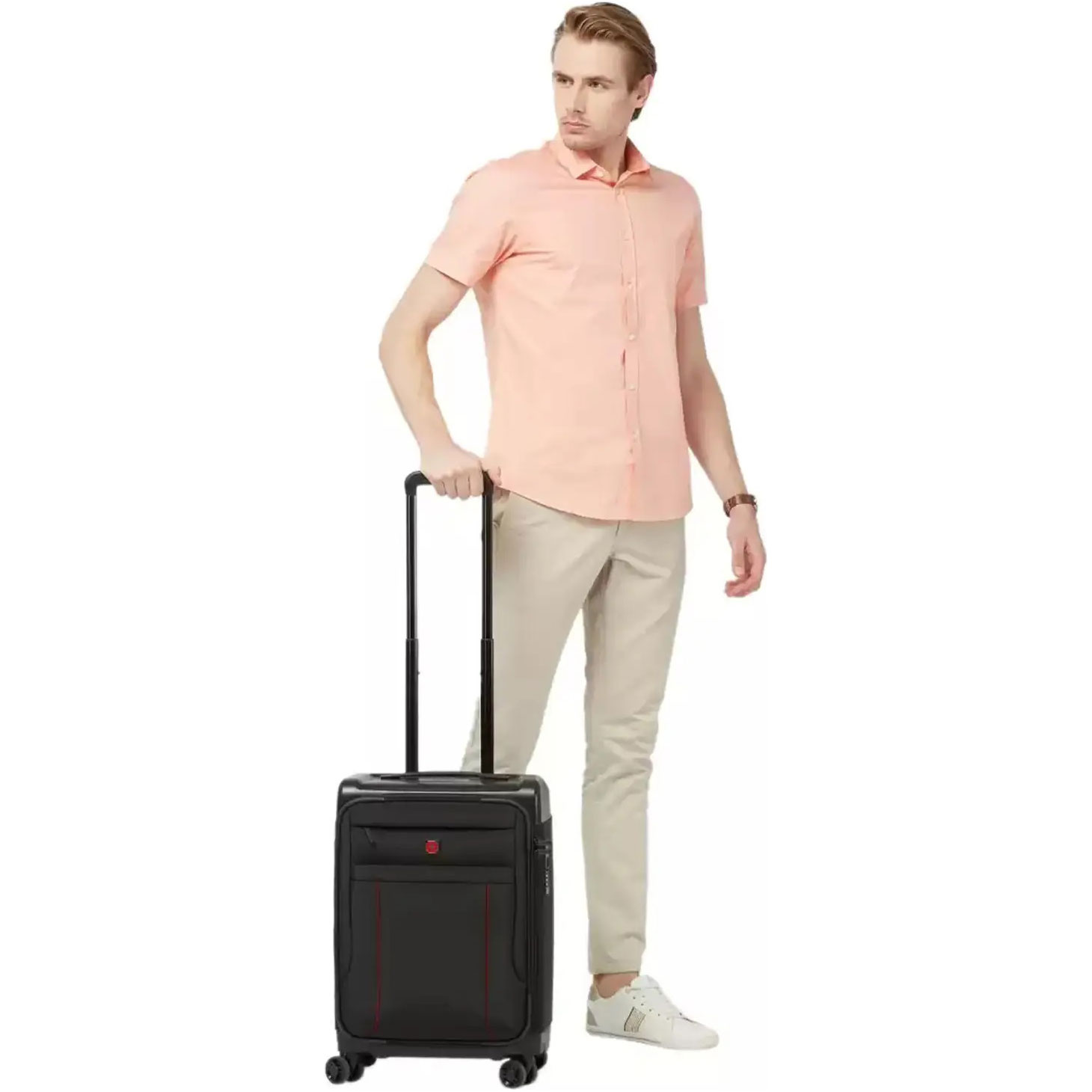 Чемодан SWISSBRAND Perth M Black 63л