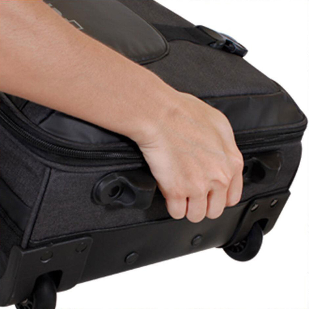 Дорожная сумка на колёсах SWISSBRAND Durham M Black