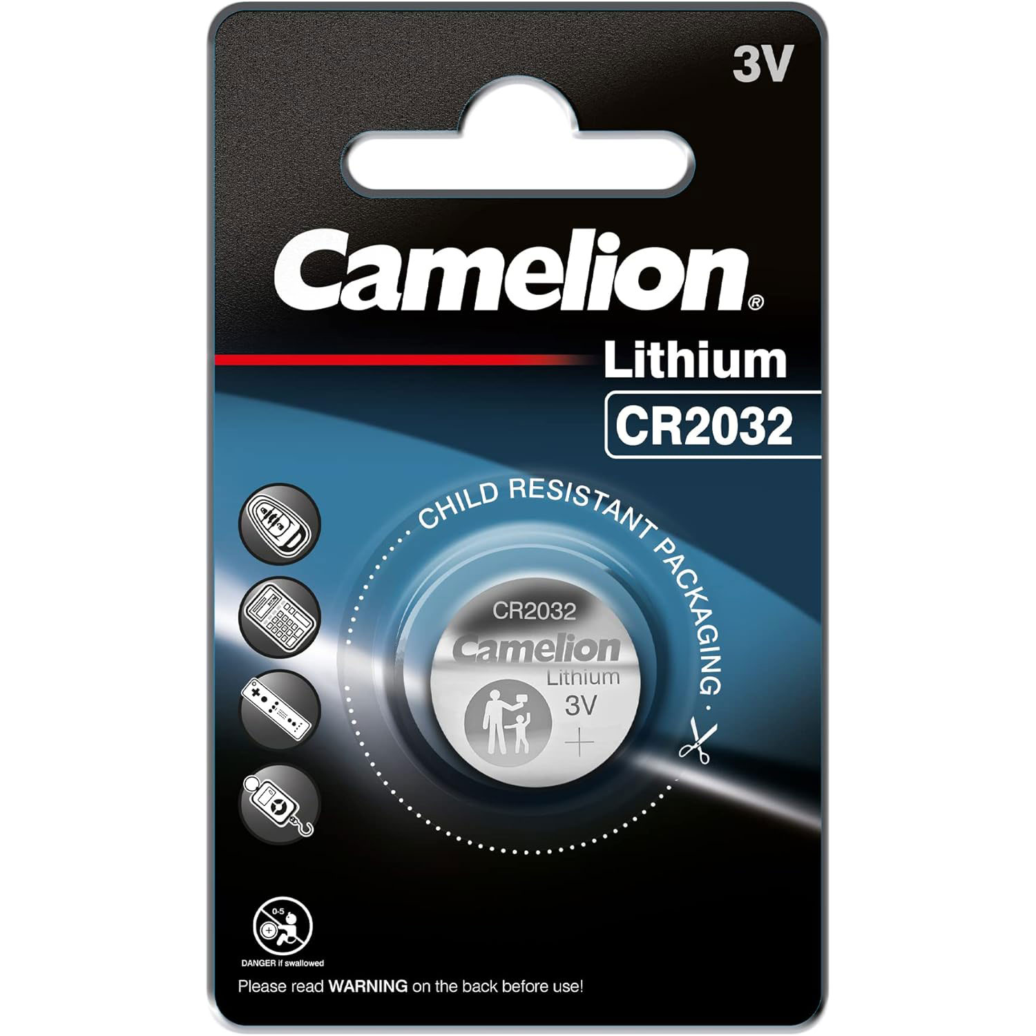 Батарейка CAMELION Lithium CR2032 (13001032)