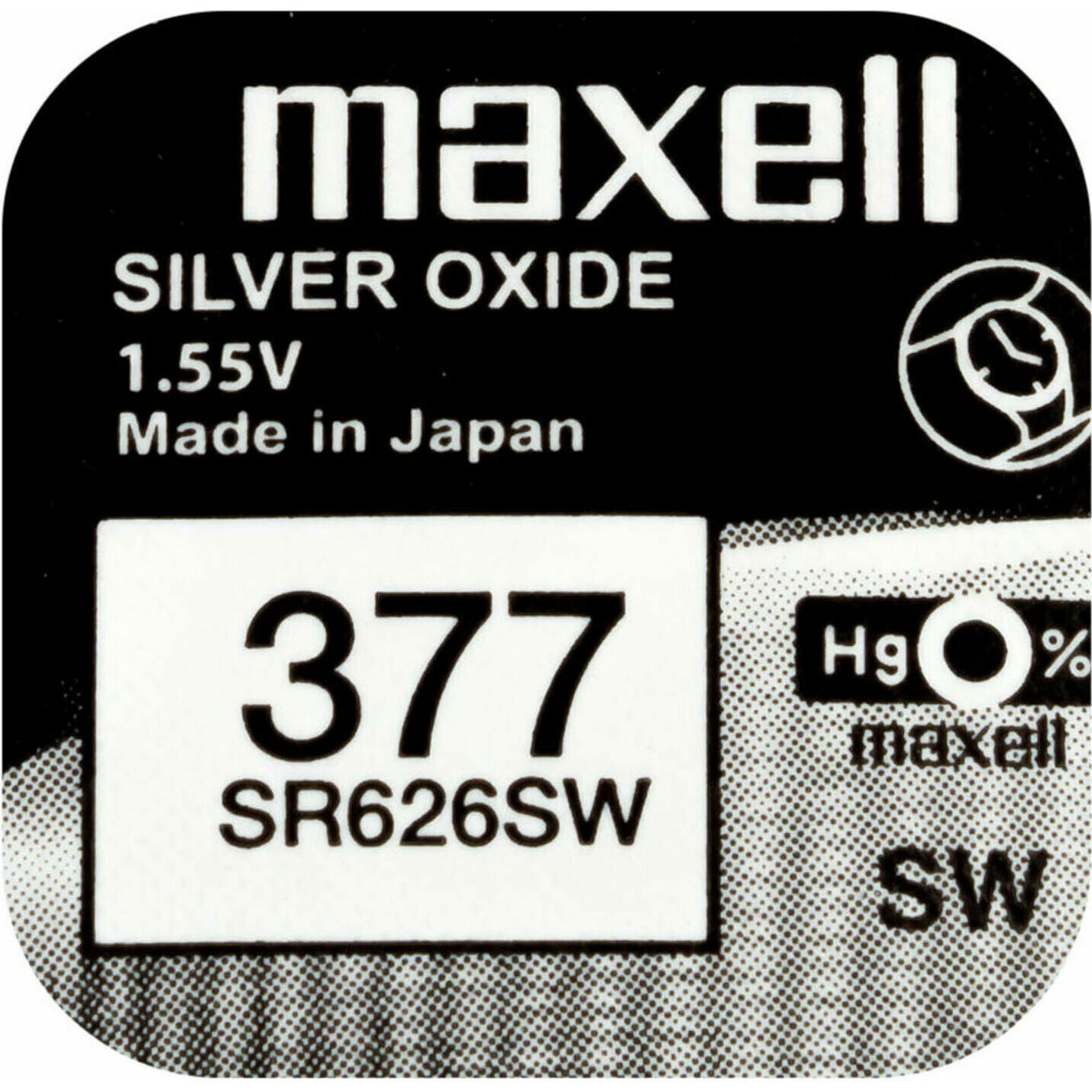 Батарейка MAXELL Silver Oxide LR66 (18292000)