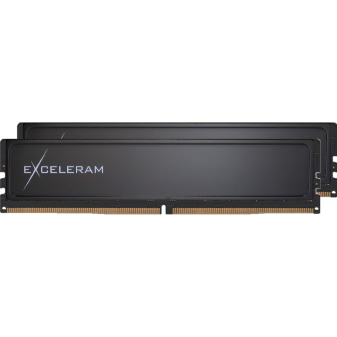 Модуль пам'яті EXCELERAM Dark DDR5 6000MHz 32GB Kit 2x16GB (ED50320603238CD)