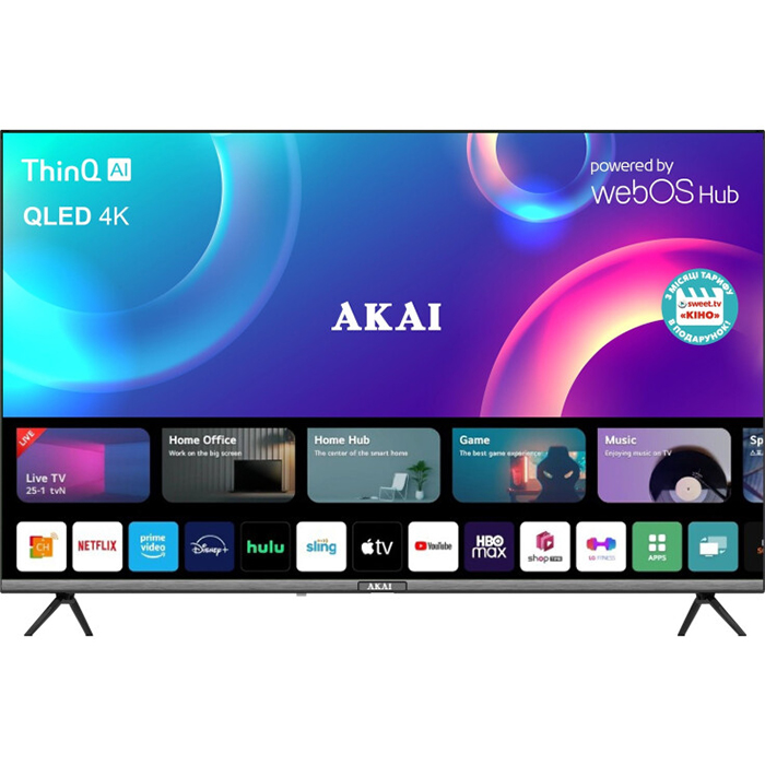 Телевізор AKAI 55" LED 4K AK55QHD23W