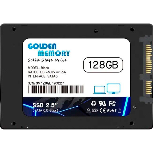 SSD диск GOLDEN MEMORY AV 128GB 2.5" SATA (GMSSD128GB)
