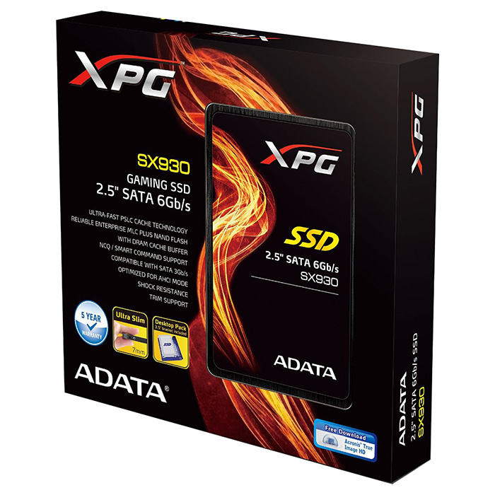 SSD диск ADATA XPG SX930 480GB 2.5" SATA (ASX930SS3-480GM-C)