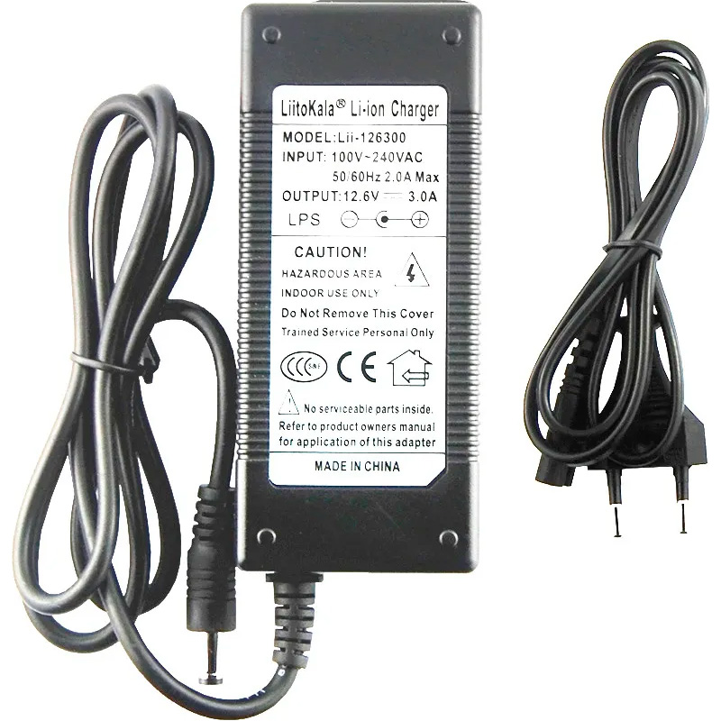 Зарядний пристрій для АКБ LIITOKALA Lii-126300 Li-ion 12.6V, 3A