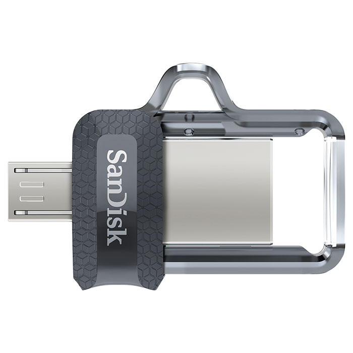 Флешка SANDISK Ultra Dual m3.0 64GB Black/Silver (SDDD3-064G-G46)