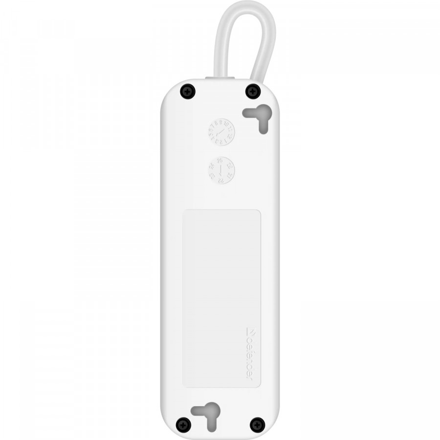 Удлинитель DEFENDER E330 White, 3 розетки, 3м (99222)
