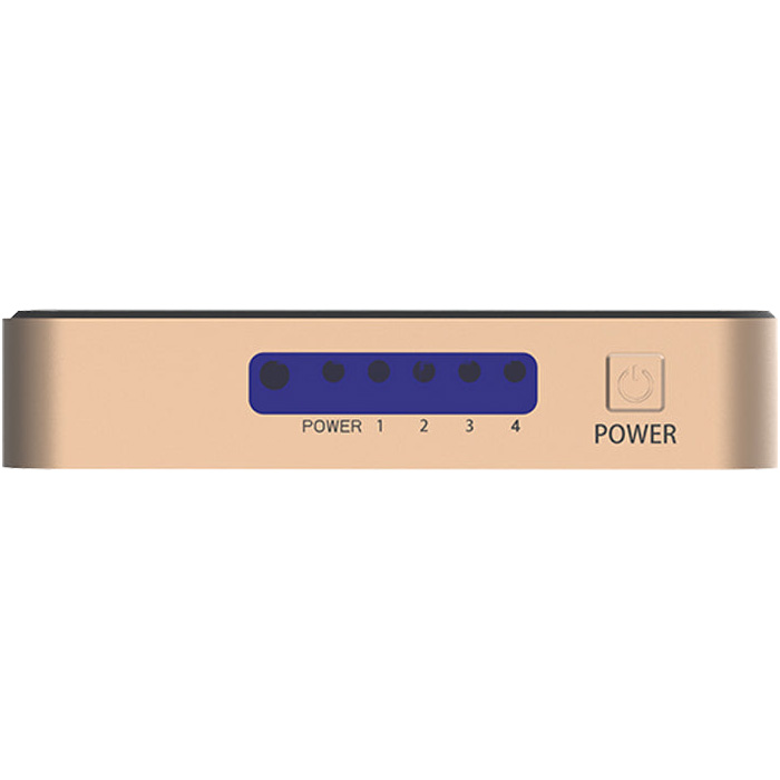 HDMI сплиттер 1 to 4 VENTION 1-in-4 Out HDMI Splitter 4K@30Hz (ACCG0-EU)