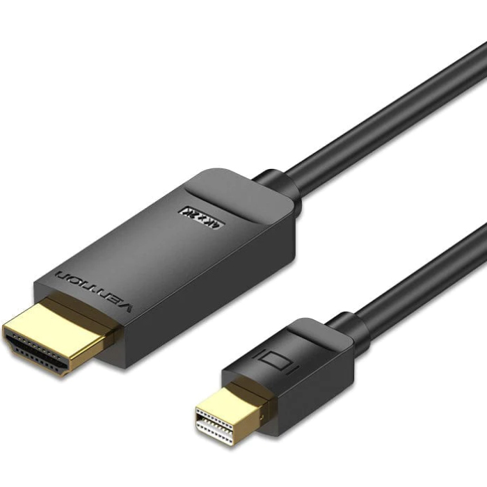 Кабель VENTION Mini DisplayPort - HDMI 2м Black (HAHBH)