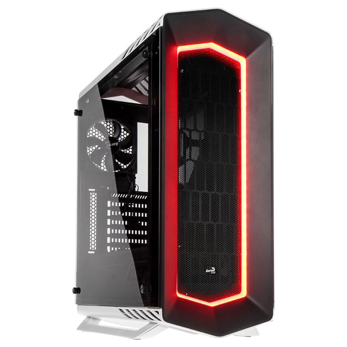 Корпус AEROCOOL Project 7 P7-C1 Tempered Glass Edition White (ACCM-P701013.21)