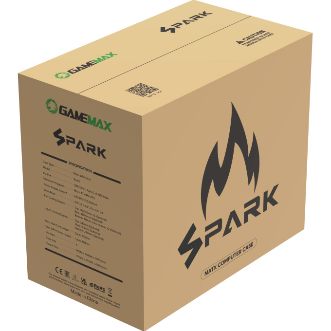 Корпус GAMEMAX Spark Black