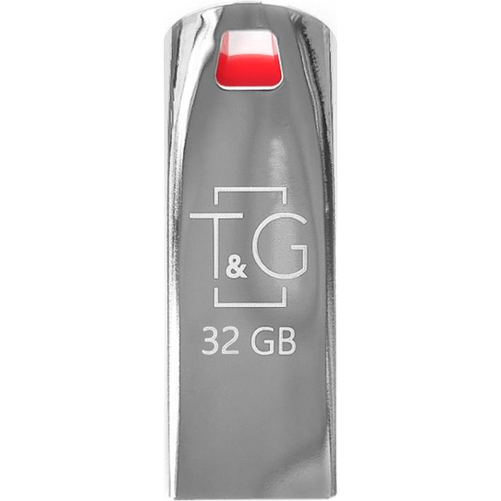 Флешка 32GB T&G 115 Stylish Series USB 2.0 Chrome (TG115-32G)