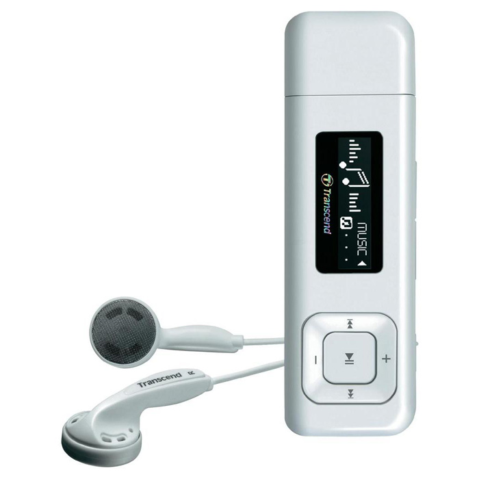 Плеєр TRANSCEND T.Sonic MP330 8GB White