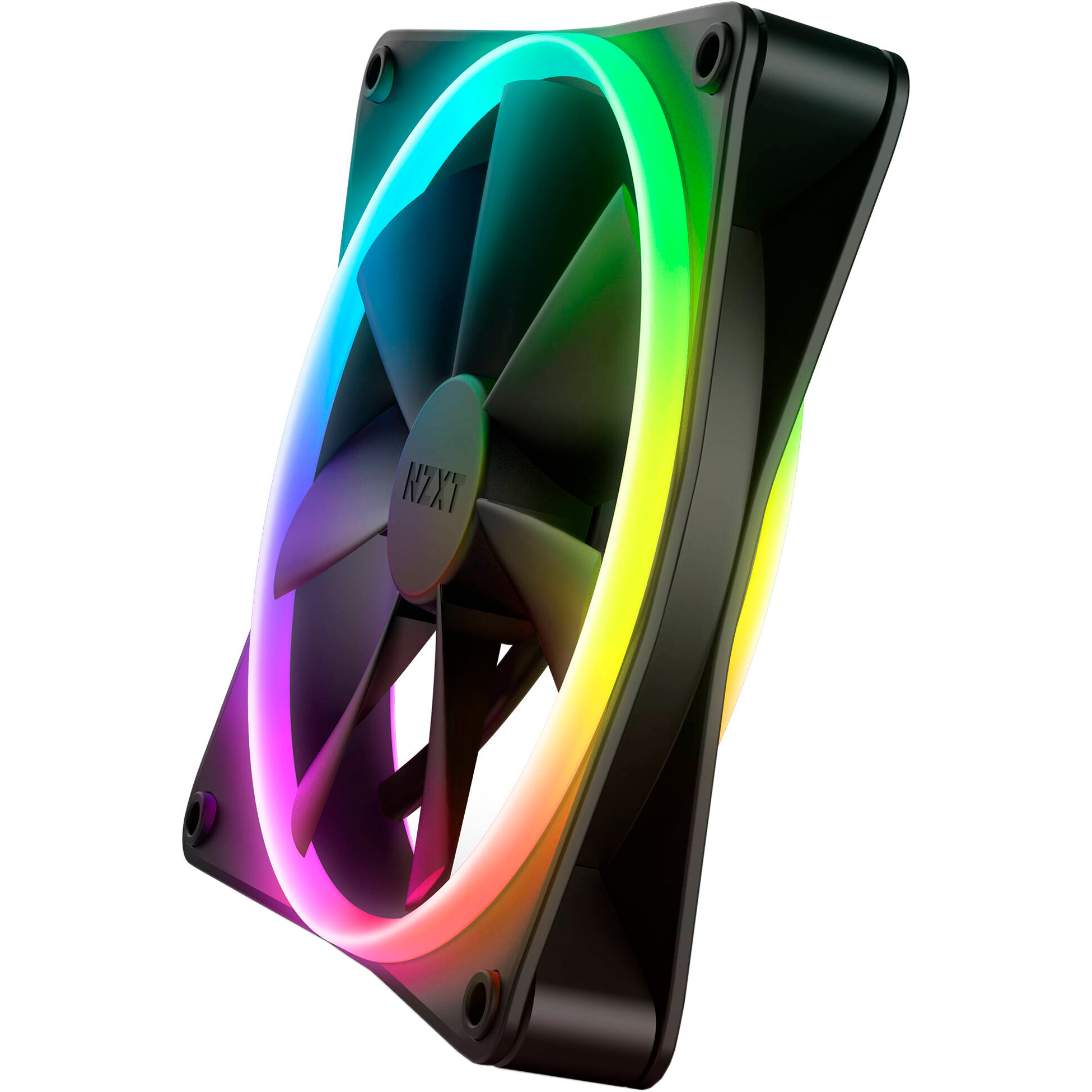 Комплект вентиляторов NZXT F140 RGB Duo Black 2-Pack (RF-D14DF-B1)