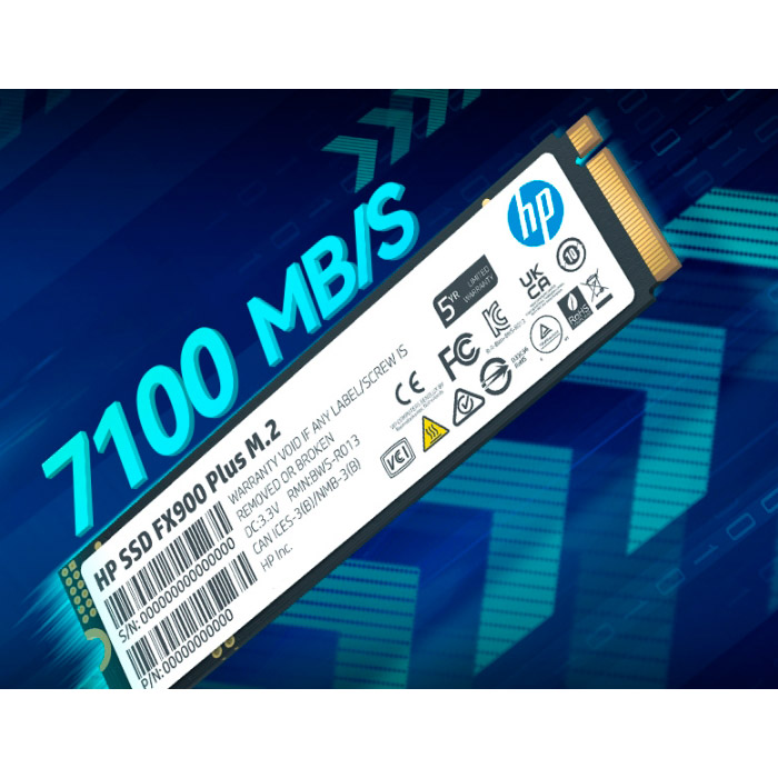 SSD диск HP FX900 Plus 4TB M.2 NVMe (7F619AA)