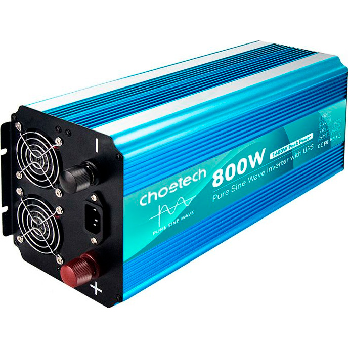 Инвертор напряжения CHOETECH INV-C800WUPS 12V/220V 800W