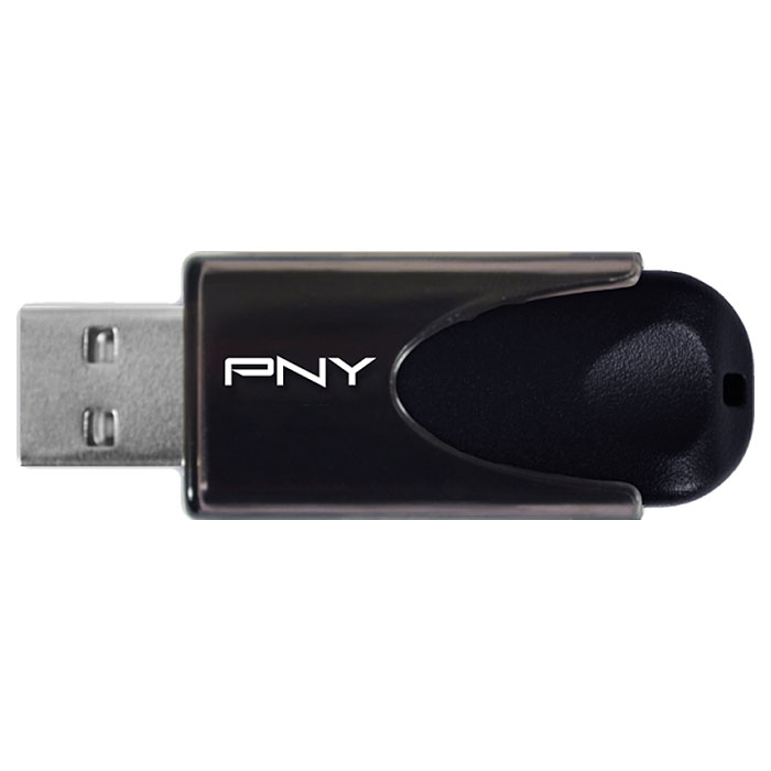 Флешка PNY Attache 4 64GB Black (FD64GATT4-EF)