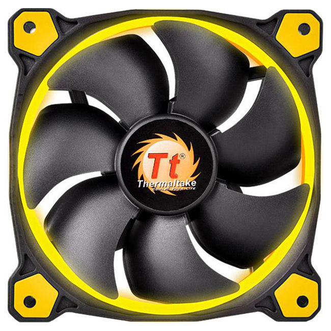 Вентилятор THERMALTAKE Riing 14 LED Yellow (CL-F039-PL14YL-A)