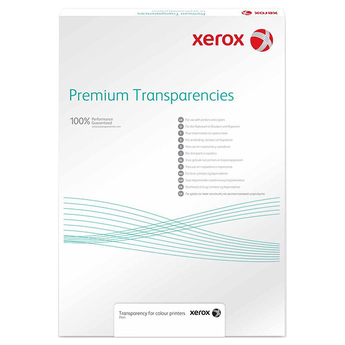 Прозора плівка XEROX Premium Transparencies A4 100арк (003R98202)