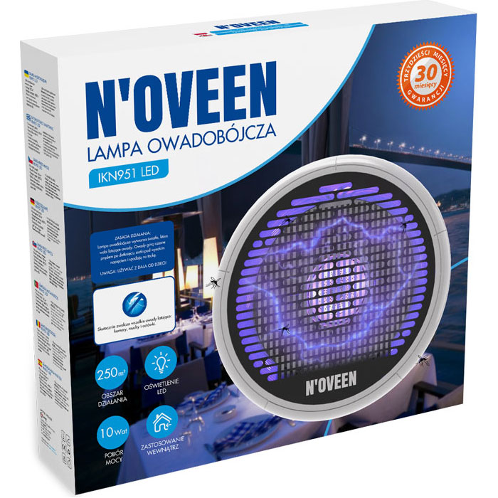 Лампа-уничтожитель насекомых NOVEEN IKN951 LED