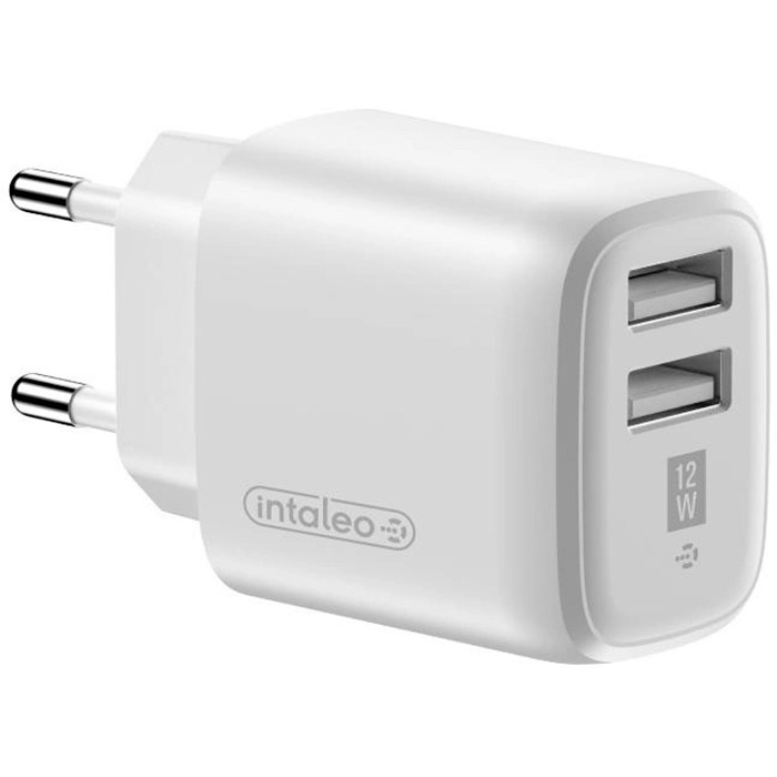 Зарядное устройство INTALEO TCG242 2xUSB-A, 2.4A White