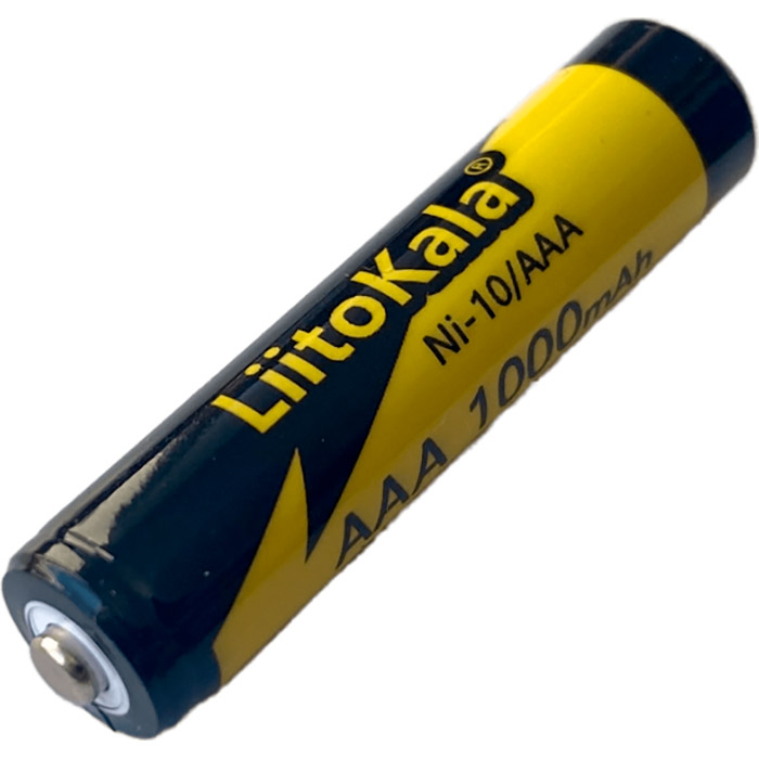Аккумулятор LIITOKALA NiMH AAA 1000mAh 5шт/уп (NI-10/AAA-5B)