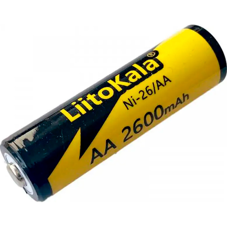 Акумулятор LIITOKALA NiMH AA 2600mAh 4шт/уп (NI-26/AA-4B)