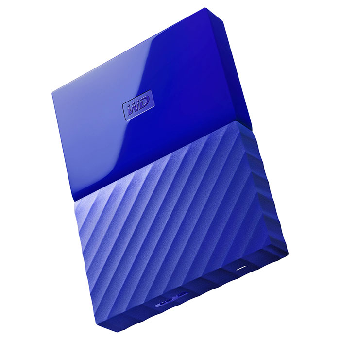 Портативный жёсткий диск WD My Passport 1TB USB3.0 Blue (WDBYNN0010BBL-WESN)