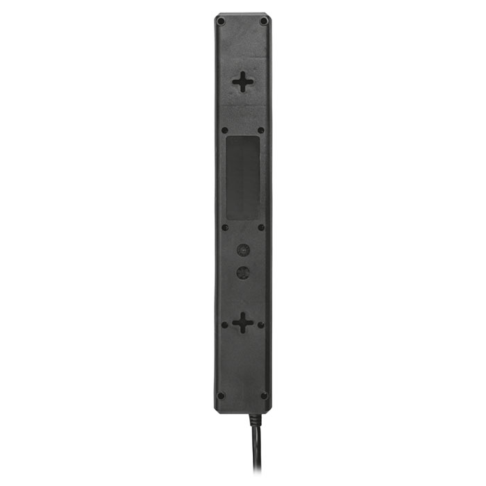 Мережевий фільтр TRUST Surge Protector 6 Black, 6 розеток, 1.8м (21059)