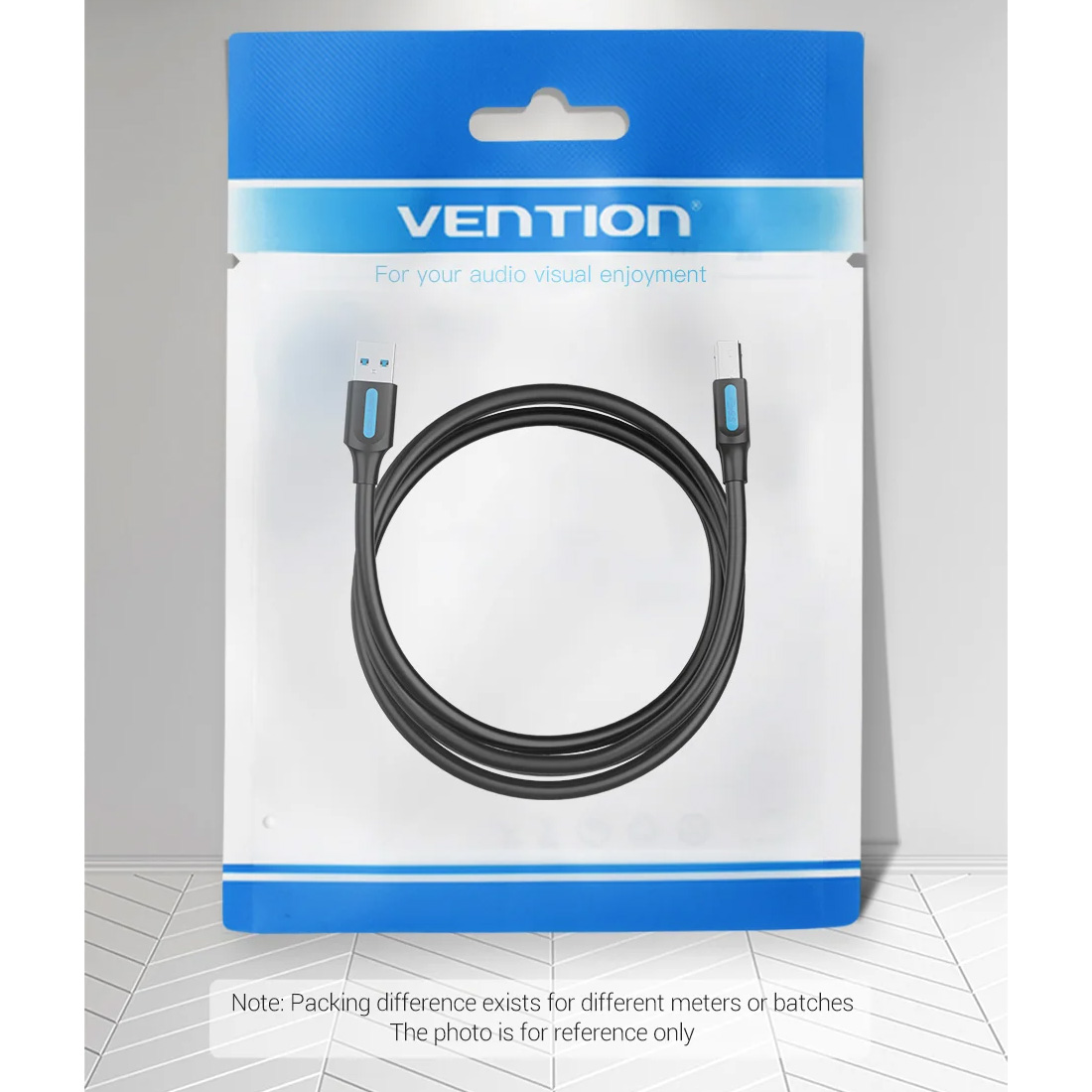 Кабель VENTION USB 3.0 AM/BM 2м Black (COOBH)