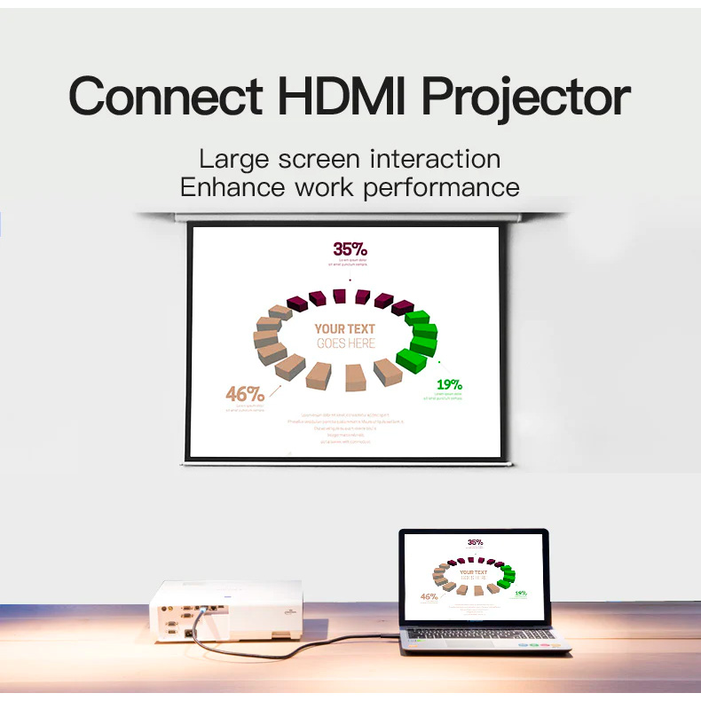 Кабель VENTION DisplayPort to HDMI Cable DisplayPort - HDMI v1.4 2м Black (HADBH)