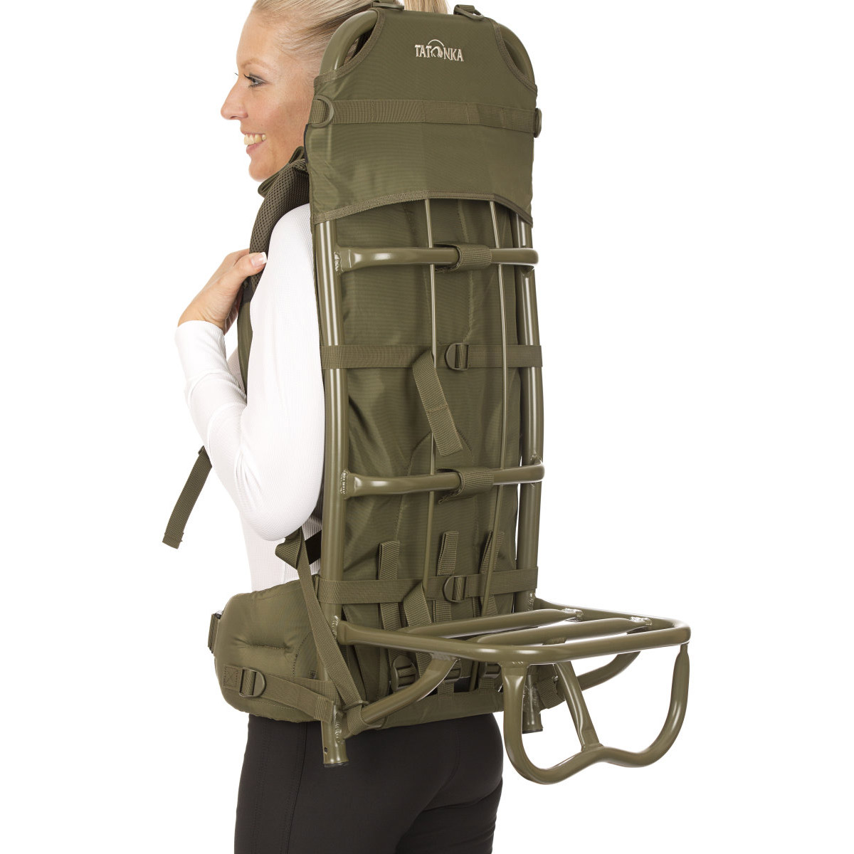 Станковий рюкзак TATONKA Lastenkraxe Olive (1130.331)
