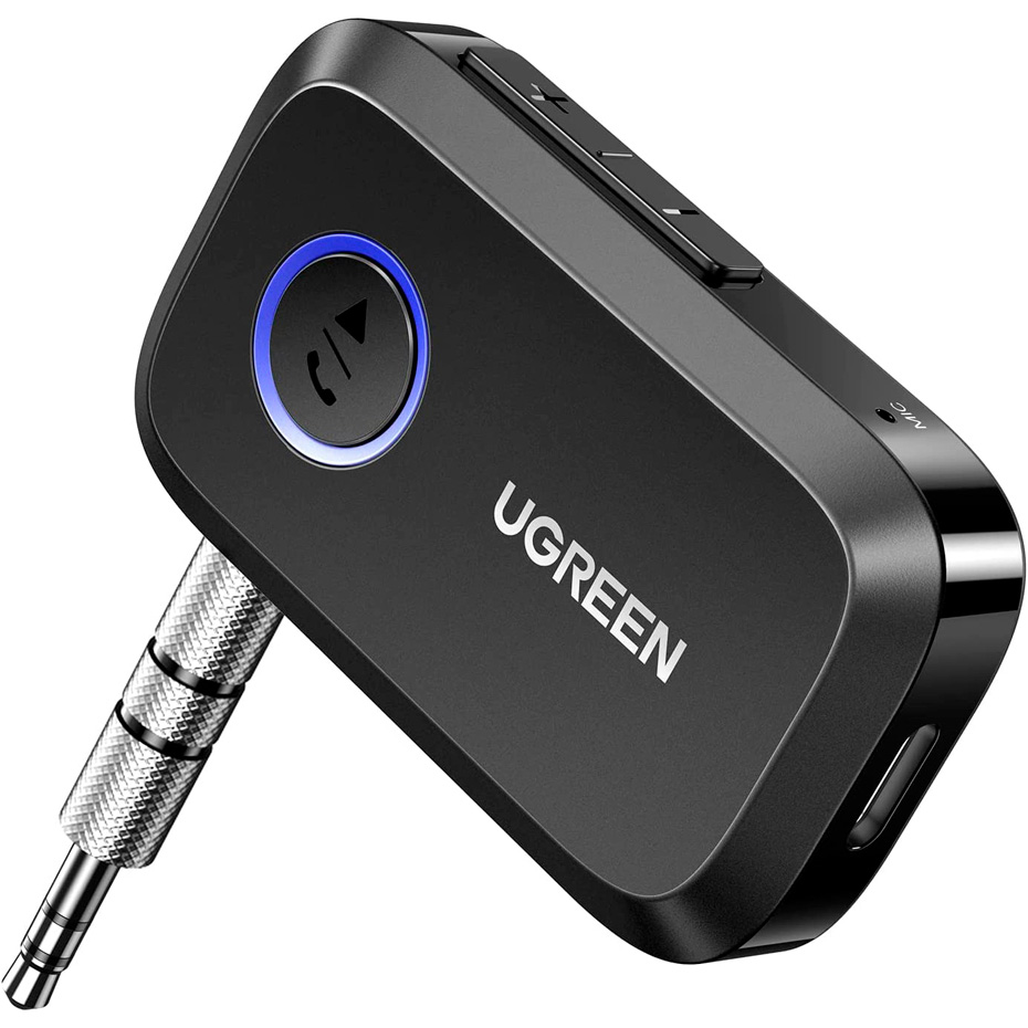 Bluetooth аудіо адаптер UGREEN CM596 Bluetooth 5.3 Car Audio Receiver (90748)
