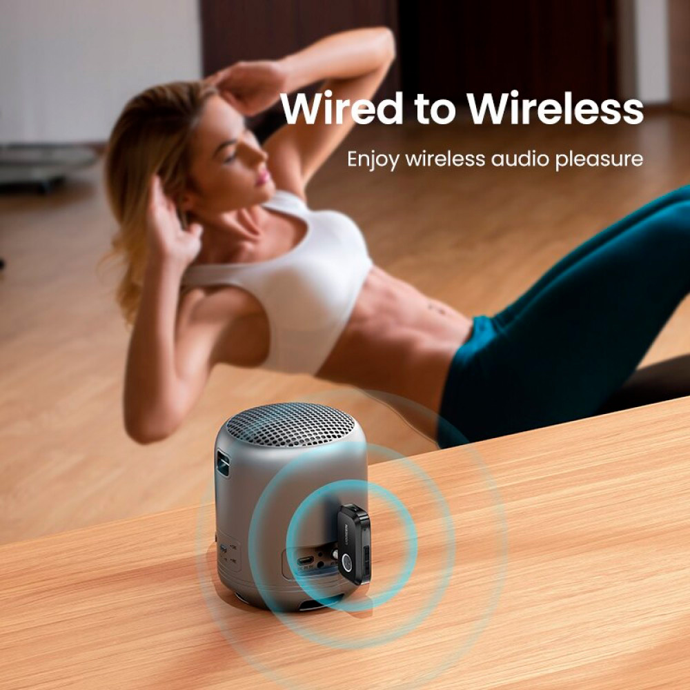 Bluetooth аудіо адаптер UGREEN CM596 Bluetooth 5.3 Car Audio Receiver (90748)