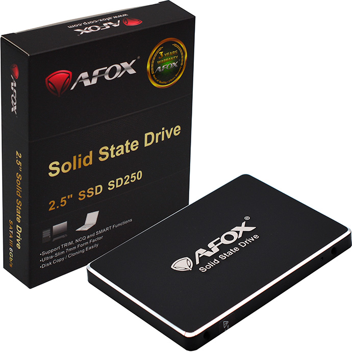 SSD диск AFOX SD250 1TB 2.5" SATA (SD250-1000GN)
