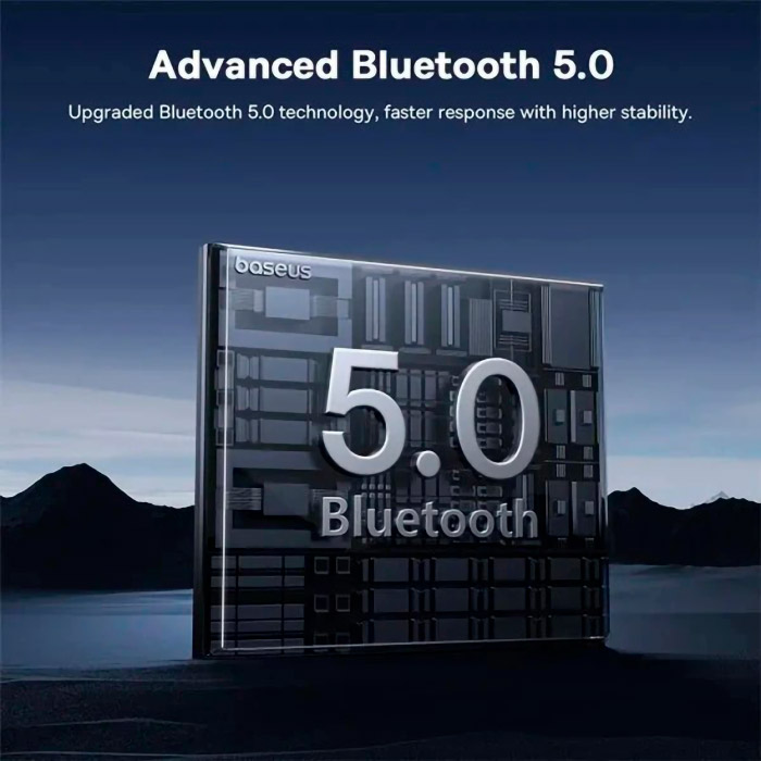 FM-трансмиттер BASEUS T-typed S-09 Pro Bluetooth MP3 Car Charger Black (C10762200113-00)