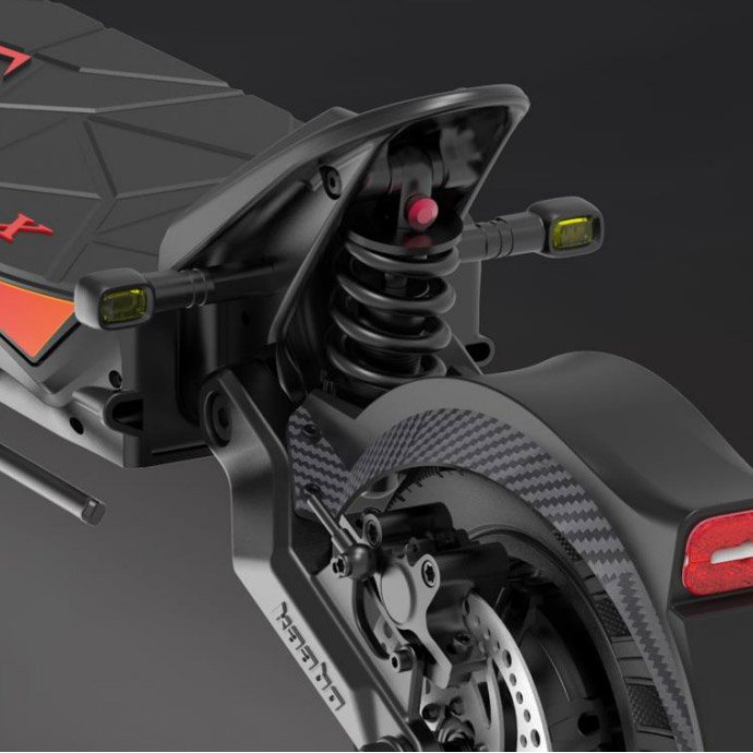 Електросамокат KAABO Mantis X Plus Red