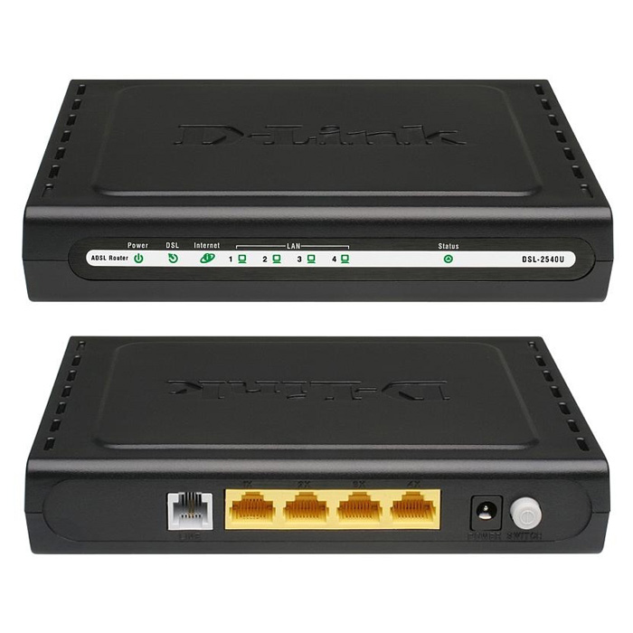 ADSL роутер (модем) D-LINK DSL-2540U