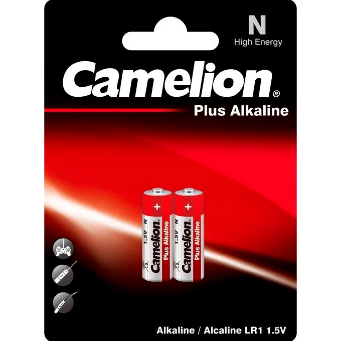 Батарейка CAMELION Plus Alkaline LR1 2шт/уп (11000201)