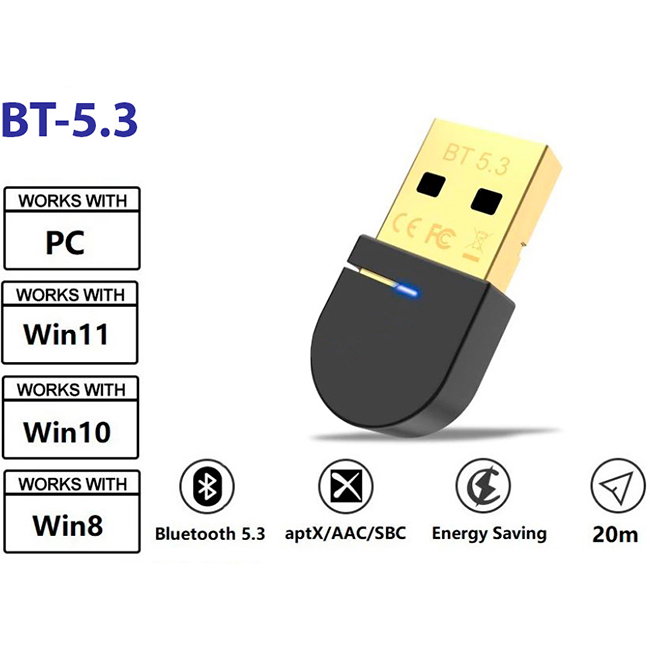 Bluetooth адаптер STLAB BT-5.3S