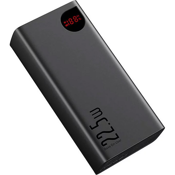 Повербанк BASEUS Adaman Digital Display Fast Charge Power Bank 22.5W 40000mAh (PPAD020101)