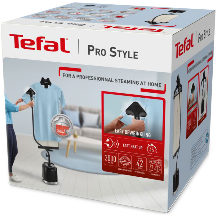 Відпарювач для одягу TEFAL Pro Style Garment Steamer IT3480E1