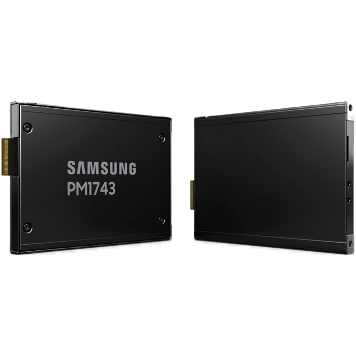 SSD диск SAMSUNG PM1743 3.84TB 2.5" U.2 15mm NVMe Bulk (MZWLO3T8HCLS)