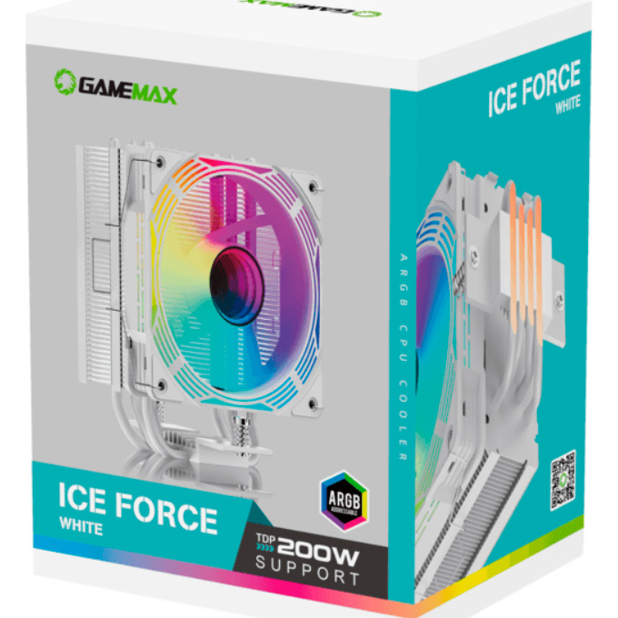 Кулер для процесора GAMEMAX Ice Force White