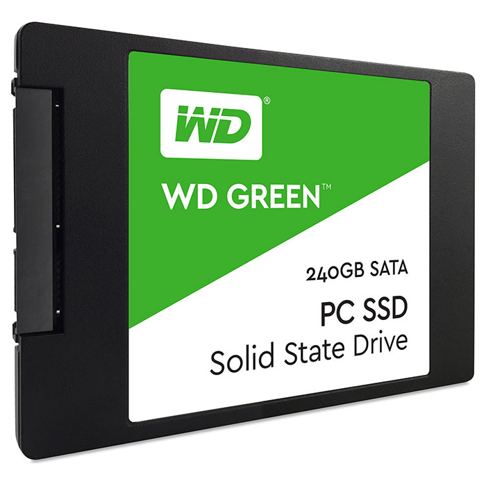 SSD диск WD Green 240GB 2.5" SATA (WDS240G1G0A)